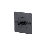 Buster and Punch - 1G double toggle cross Schakelaar