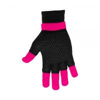 Reece 889031 Knitted Ultra Grip Glove 2 in 1  - Black-Pink - SR - thumbnail