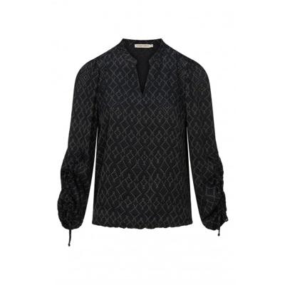Dreamstar - Zwart | Dames | Blouse | Zwart | 42 | regular | Kamst mode