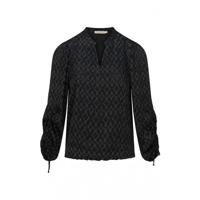 Dreamstar - Zwart | Dames | Blouse | Zwart | 42 | regular | Kamst mode