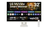 LG 32SR73U-W computer monitor 80 cm (31.5") 3840 x 2160 Pixels 4K Ultra HD LCD Wit