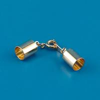 Vaessen Creative • sluiting & eindkapjes 6mm gold