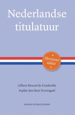 Nederlandse titulatuur (Paperback)
