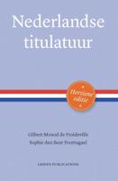 Nederlandse titulatuur (Paperback)