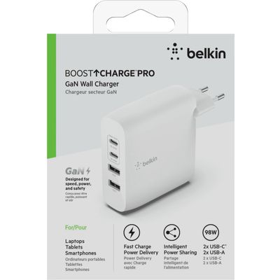 Boost Charge Pro GaN wall charger Oplader