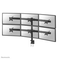 Neomounts FLATSCREEN DESK MOUNT FPMA-D700D6 Monitorbeugel 6-voudig 68,6 cm (27) Zwart Kantelbaar, Zwenkbaar, Roteerbaar - thumbnail