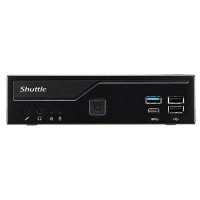 Shuttle dh610 xpc slim pc barebone, lga1700, intel h610, 2x ddr4 (max.64gb) 1x2.5" bay, m.2, hdmi,