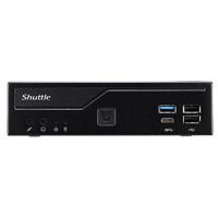Shuttle dh610 xpc slim pc barebone, lga1700, intel h610, 2x ddr4 (max.64gb) 1x2.5" bay, m.2, hdmi,