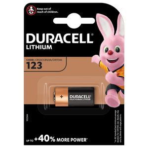 Duracell 123106 huishoudelijke batterij Wegwerpbatterij CR123A Lithium