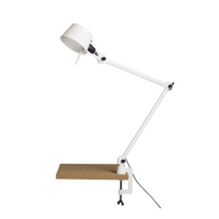 Tonone Bolt Desk 2 arm Bureaulamp met tafelklem - Wit