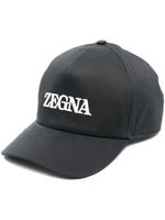 Zegna Honkbalpet met geborduurd logo - Bk2 BLACK - thumbnail