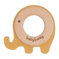 Baby's Only bijtring olifant oker Maat - thumbnail