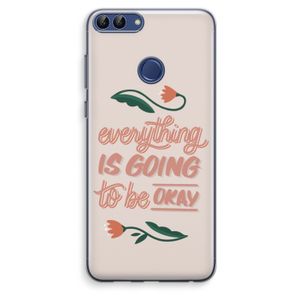 Optimistic flower girl: Huawei P Smart (2018) Transparant Hoesje
