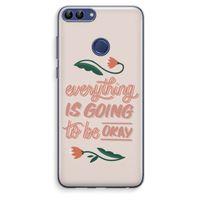 Optimistic flower girl: Huawei P Smart (2018) Transparant Hoesje