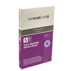 Bap Scar Care S Silicoonverb Tepel Adh 10cm 2 Paar