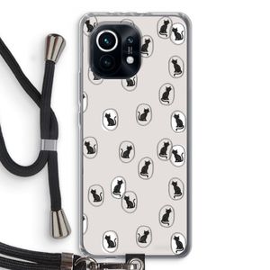 Miauw: Xiaomi Mi 11 Transparant Hoesje met koord