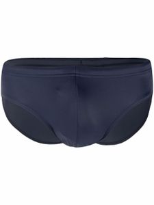 Emporio Armani short de bain à patch logo - Bleu