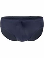 Emporio Armani short de bain à patch logo - Bleu