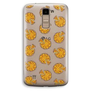 You Had Me At Pizza: LG K10 (2016) Transparant Hoesje