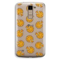 You Had Me At Pizza: LG K10 (2016) Transparant Hoesje