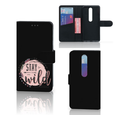 Nokia 6.1 (2018) Leuk Hoesje Boho Stay Wild Nokia 6.1 (2018) Leuk Hoesje Boho Stay Wild