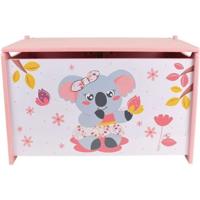 CALLY MIMI KOALA Houten speelgoedkist ± 40 x 58 x 36 cm voor kinderen