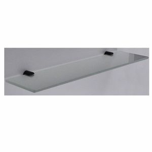 AQS Planchet Mia Glas Bevestigingspunten Mat Zwart Boss & Wessing