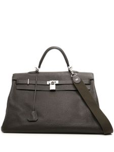 Hermès Pre-Owned grand sac cabas Travel Kelly - Vert