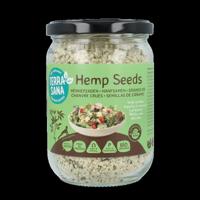 RAW Hennepzaad gepeld in glas bio 275 Gram