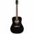 Fender CD-60 V3 Black WN akoestische westerngitaar met koffer