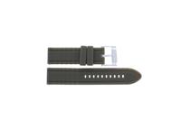 Horlogeband Fossil BQ1537 Silicoon Groen 22mm