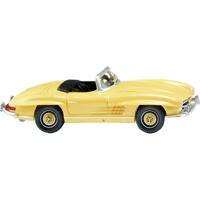 Wiking 083409 H0 Auto Mercedes Benz 300 SL Roadster - geel