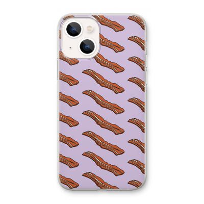 Bacon to my eggs #2: iPhone 13 mini Transparant Hoesje