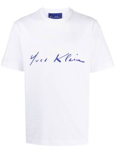 Etudes t-shirt à logo imprimé - Blanc