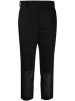 Rick Owens pantalon droit court - Noir - thumbnail