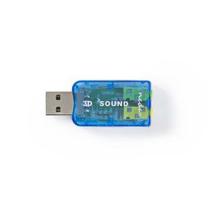 Geluidskaart | 3D-sound 5.1 | USB 2.0 | Dubbele 3,5 mm connector