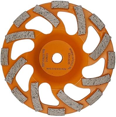 Spero Fijn epoxy diamant komslijpschijf | Ø125mm | epoxy, coating, lijm, beton | M14 | H=40mm | TBV SPHS1001B-PR - EPX125M40
