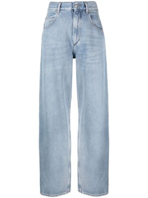 ISABEL MARANT jean Jany à coupe droite - Bleu
