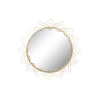 Wandspiegel Home ESPRIT Gouden 80 x 2,5 x 80 cm 80 x 2,50 x 80 cm