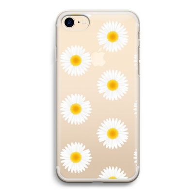 Margrietjes: iPhone 7 Transparant Hoesje