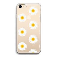 Margrietjes: iPhone 7 Transparant Hoesje
