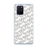 Zwanen: Samsung Galaxy Note 10 Lite Transparant Hoesje