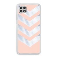 Marmeren pijlen: Samsung Galaxy A22 4G Transparant Hoesje