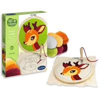 Borduren met magische naald - SENTOSFEER - Kunst & Creaties - Punchnaald - Klein Hertje - Introductie tot haken - Vanaf 6 jaar