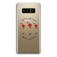 Jingle Ladies: Samsung Galaxy Note 8 Transparant Hoesje