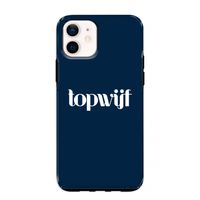 Topwijf Navy: iPhone 12 mini Tough Case