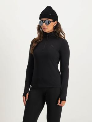 Poederbaas Midlayer Pully Dames Four Seasons Lightweight Zwart-L