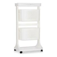 Groentetrolley Wit Polypropyleen (33 x 81 x 44 cm) Groentetrolley Wit Polypropyleen (33 x 81 x 44 cm)