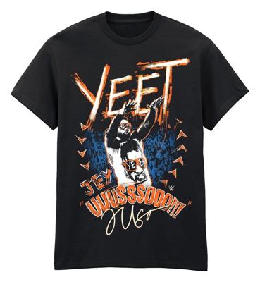 WWE T-Shirt Yeet Black Size XL