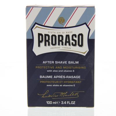 Proraso Balsem Blue After Shave Balm Protective 100ml | Voor Mannen